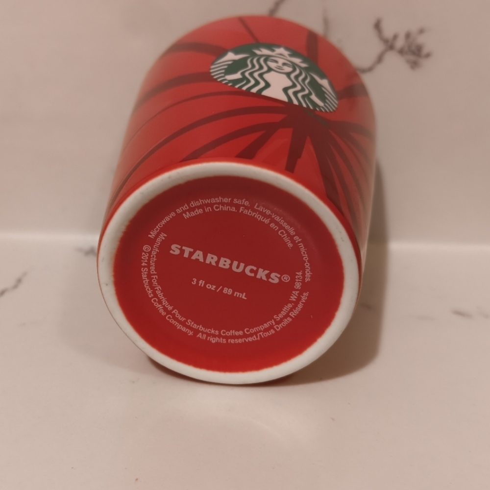 Starbucks Holiday Christmas 2014 Tasting Cup - Picture 3 of 4